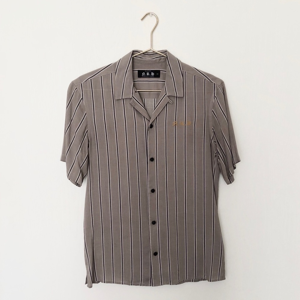 Folsom Button Up Shirt - Allsaints